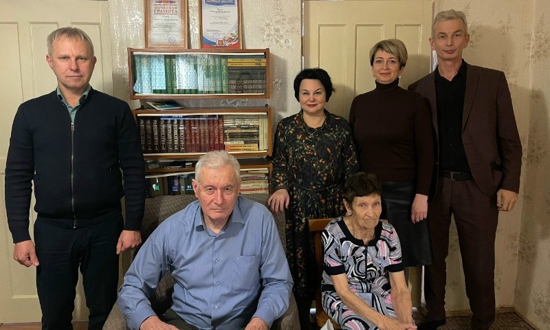 В Лиманском районе отметил 80-летие ветеран педагогического труда