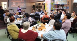 В Лиманской библиотеке состоялось мероприятие для ветеранов